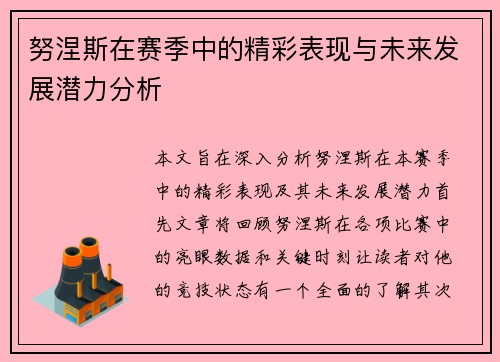 努涅斯在赛季中的精彩表现与未来发展潜力分析